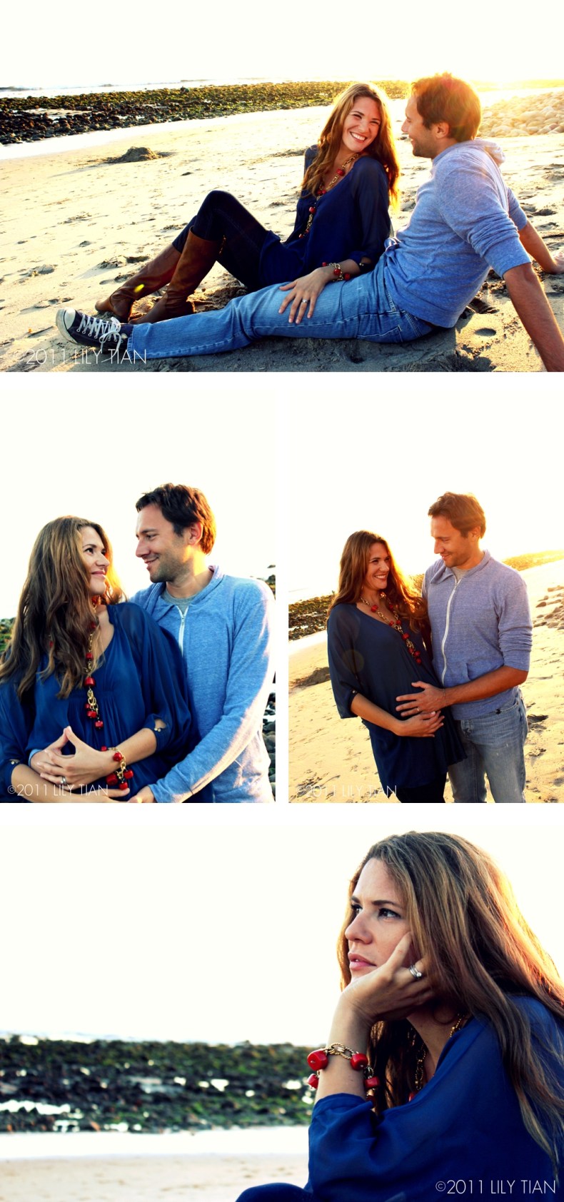 Malibu maternity photoshoot